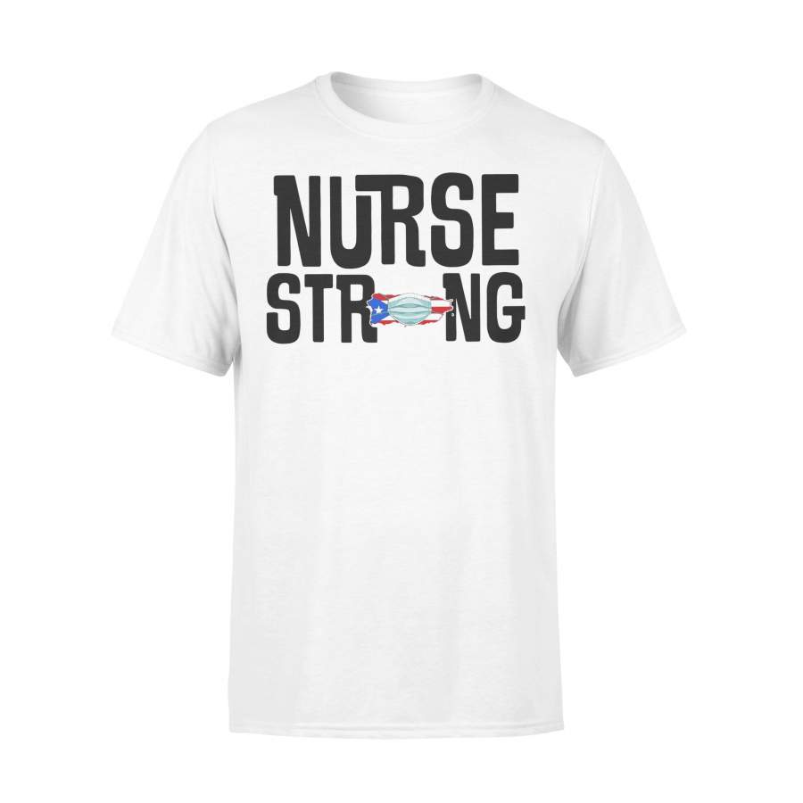 Nurse Strong Illinois Face Mask T-shirt