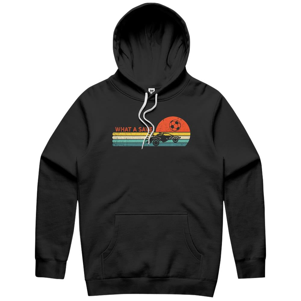 Rocket Rc Soccer Car Retro Style Gamer Hoodie