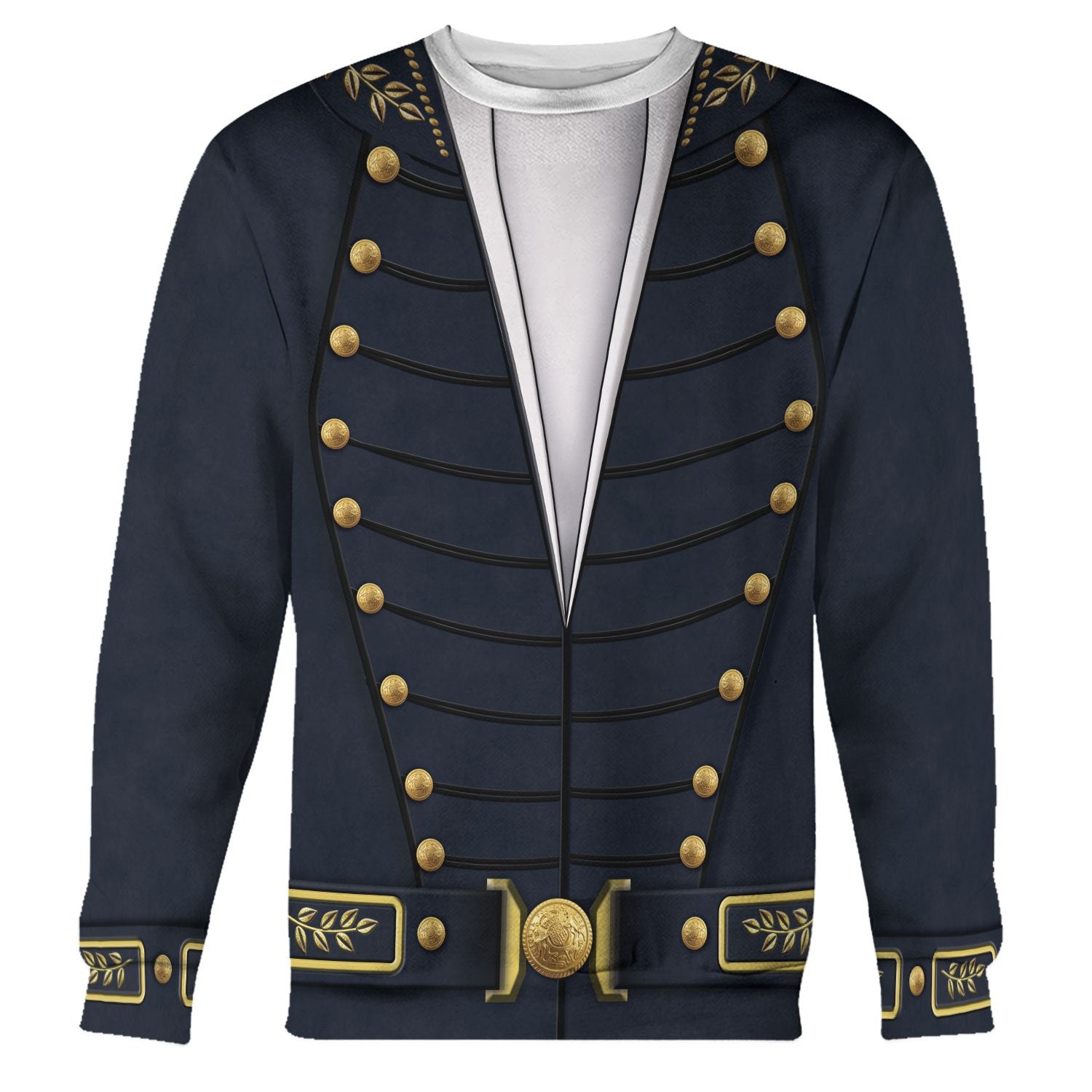 Uniform Of The Us Navy 1830-1841 Fleece Long Sleeves