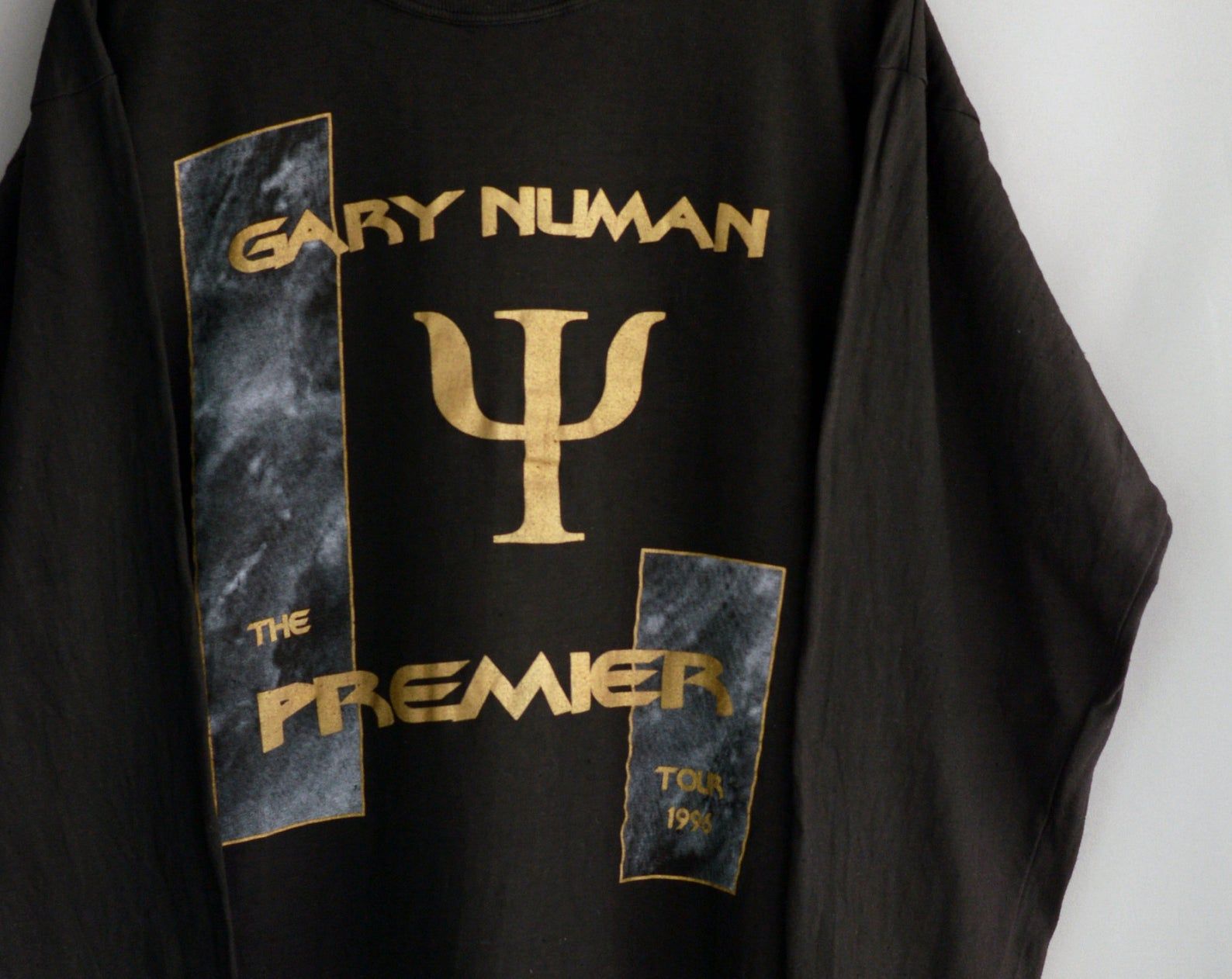Vintage 1996 Gary Numan The Premier Tour 96 T Shirt
