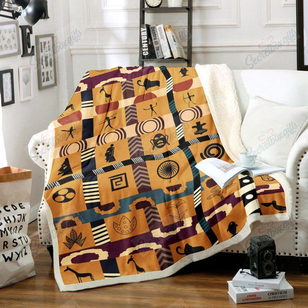 African Animals Gs-Cl-Ld0207 Fleece Blanket