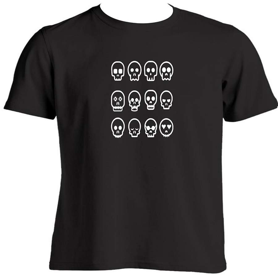 Skulls Skull Mens T Shirt Christmas Gift Ideas Birthdays Father’S Day Men Graphic T-Shirt