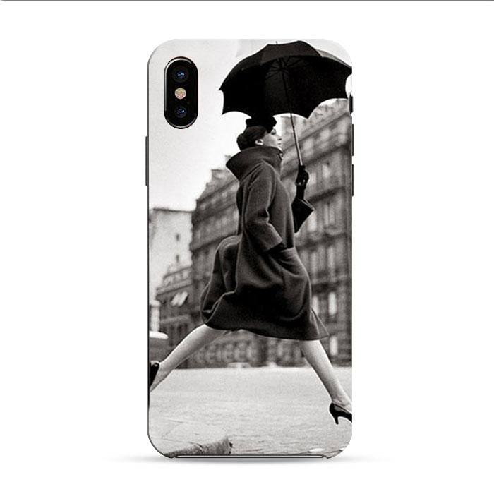 Vintage Umbrella Fashion iPhone XS 3D Case