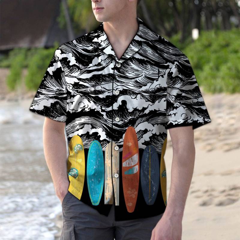 Vintage Surfboard G5723 – Hawaiian Shirt