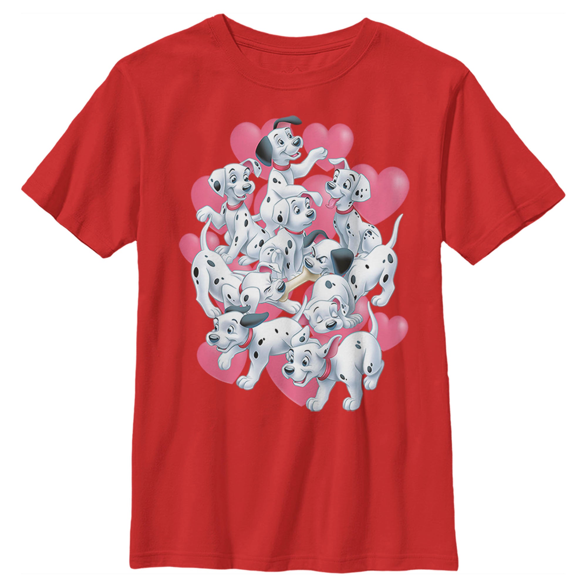 Boy’S One Hundred And One Dalmatians Puppy Dalmatian Love T-Shirt