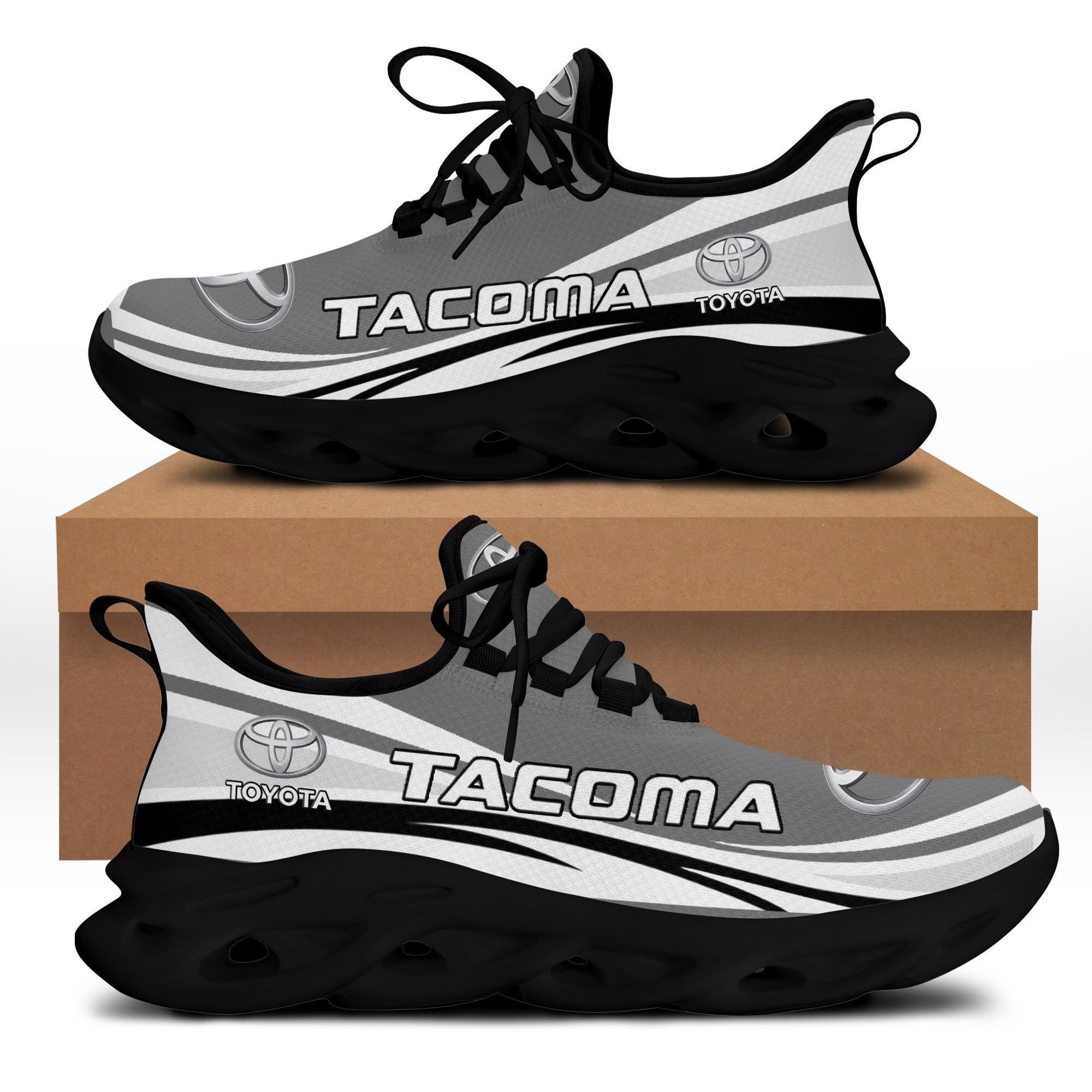 Toyota Tacoma Running Shoes Ver 8 (Grey)