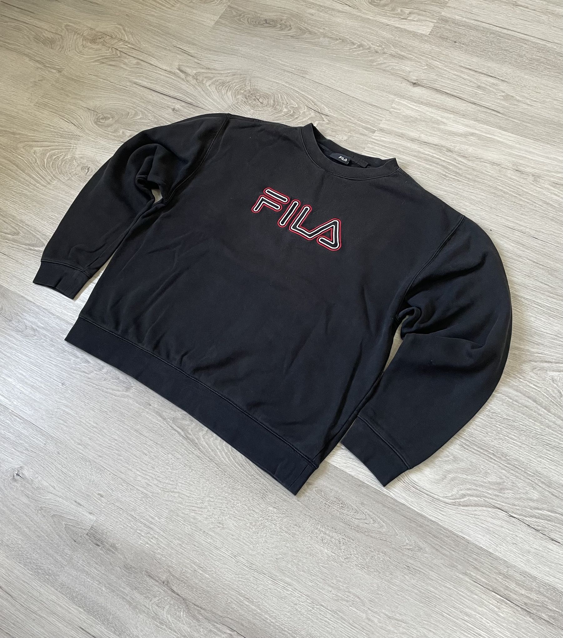 Vintage Men s Sweatshirt Fila Y2K T shirt Sweater Hoodie