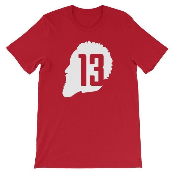 Harden Silhouette Shirt With The Number 13 Inside Great For Houston Basketball Fans Shirt