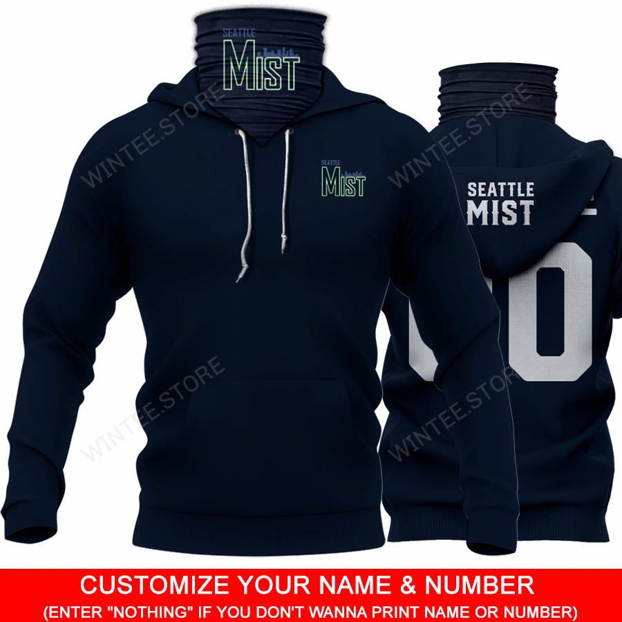 24SeattleMist001 – CUSTOMIZE YOUR NAME & NUMBER – HOT SALE 3D PRINTED