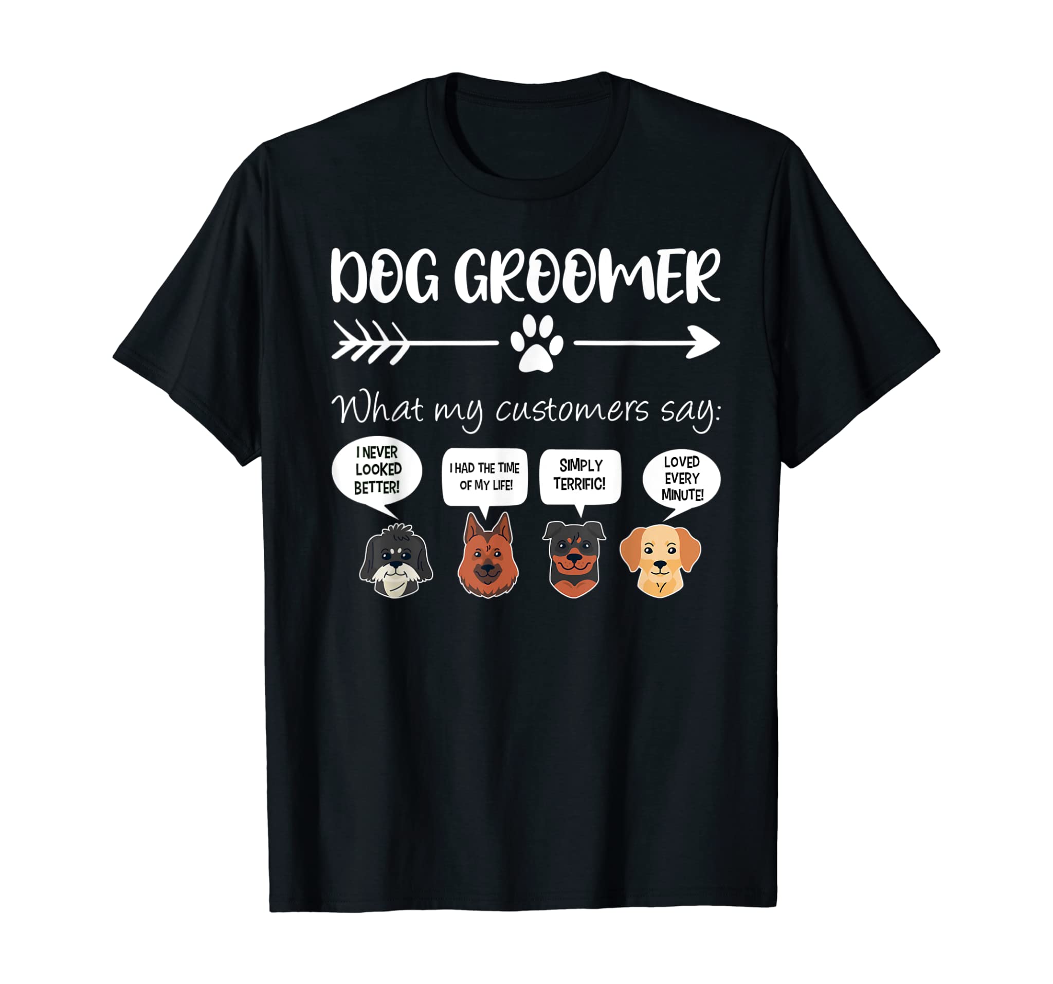 Dog Groomer Shirt Funny Dog Grooming Gift Dog Salon