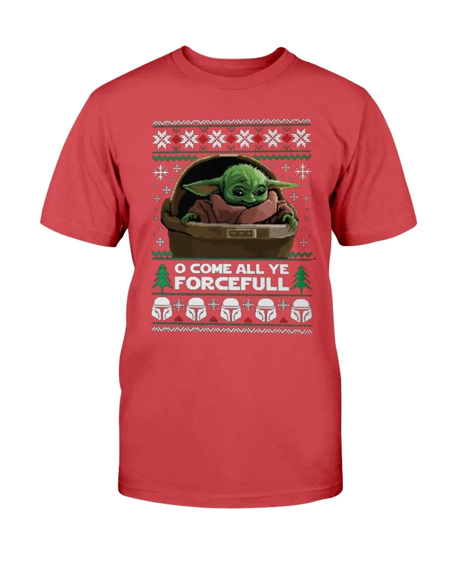 What Child is This Baby_Yoda Ugly Christmas_Mandalorian T-Shirt