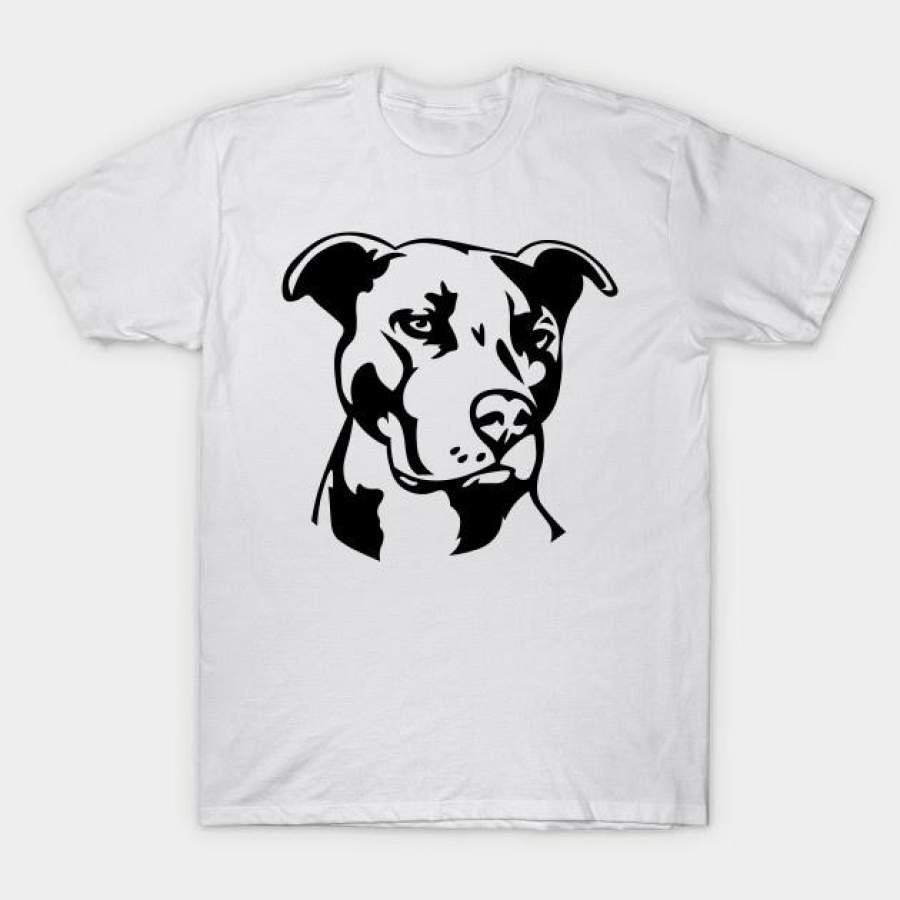 Dog Outline T-Shirt Puppy Animal Pet Outline Dogs Pets I Love Dogs Cute Animals Short Sleeve Round Neck Top