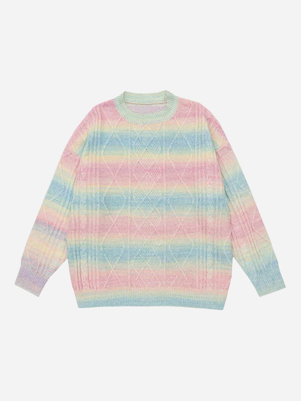 Talishko™ – Contrast Rainbow Sweater