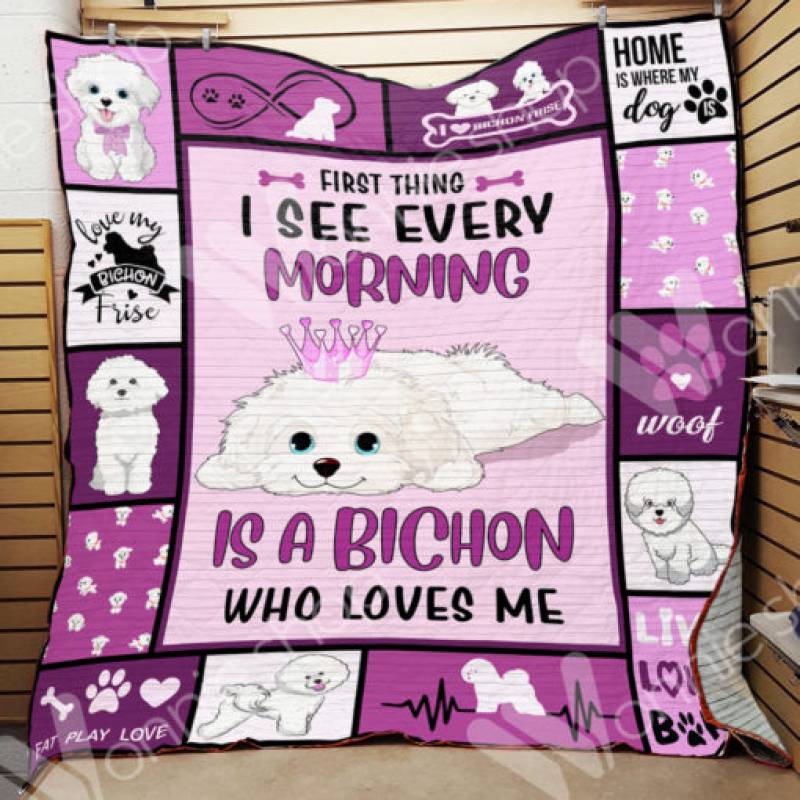 Bichon Frise Dog Blanket NOV1101 78O58