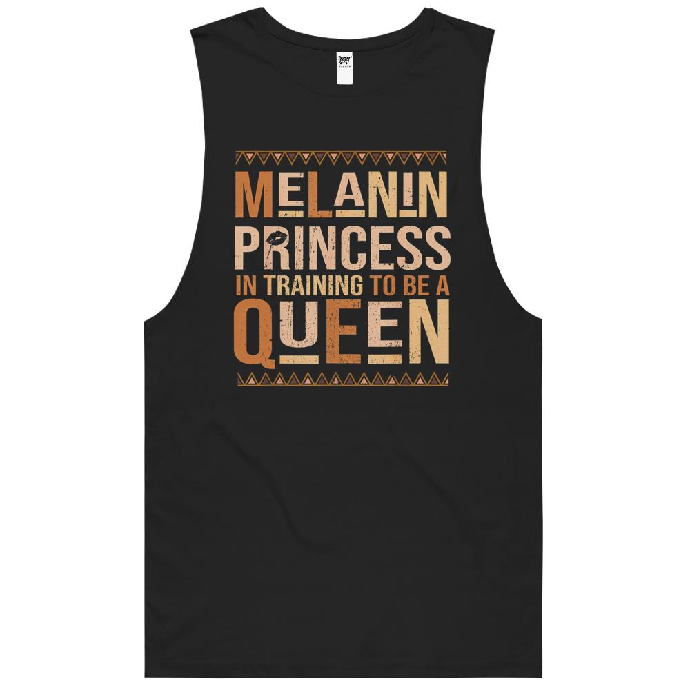 Black History Month Melanin Princess Women Girls Teen Tank Top