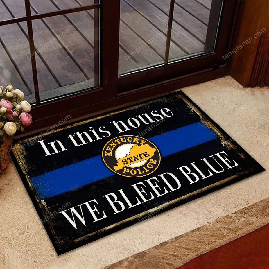 Kentucky State Police Doormat 3D Printing Htt-Dtt015