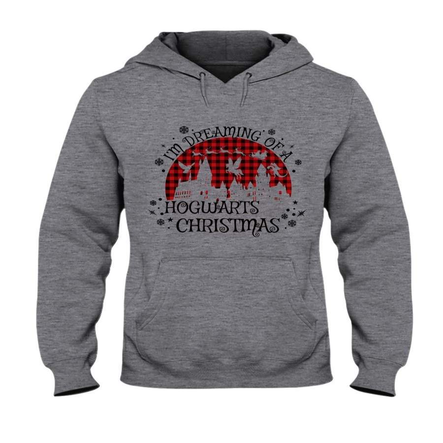 Hogwarts Christmas Gift For Christmas Gray Sweatshirt Hoodie