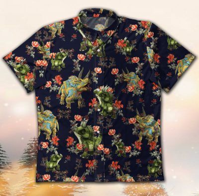 Gettyshirt Dino Gt Vintage Cotton Mens Hawaii Ha72997