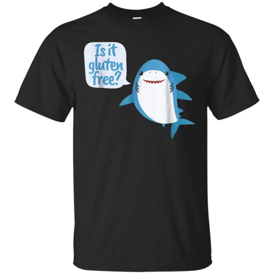 AGR Sharks Is It Gluten Free Funny Cartoon Tshirt Jaq T-shirt