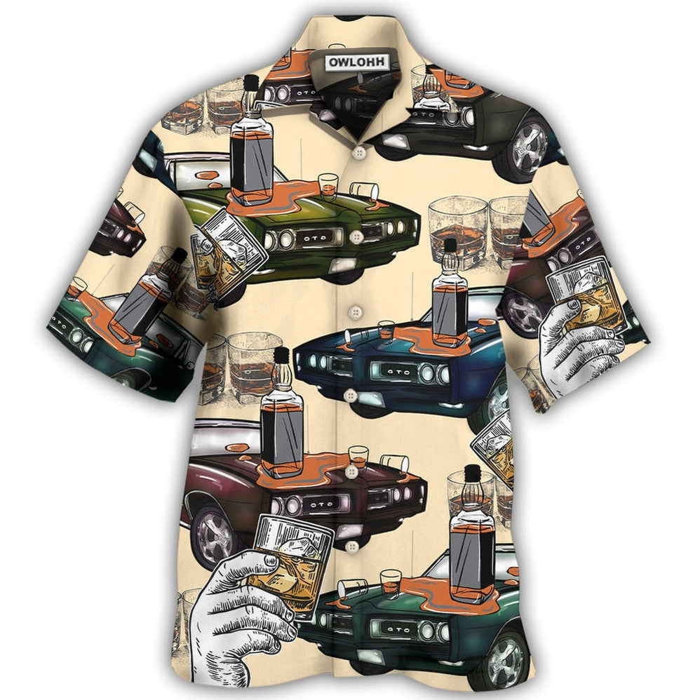 Car Muscle And Whiskey Hawaii Shirt Ha16873