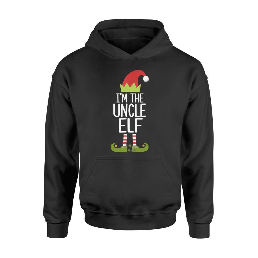 I’m The Uncle Elf Shirt Matching Christmas Family Tshirts – Standard Hoodie