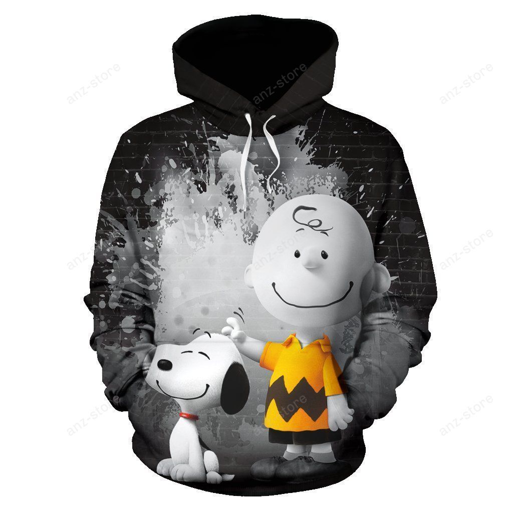 Snoopy And Charlie Brown Hoodie