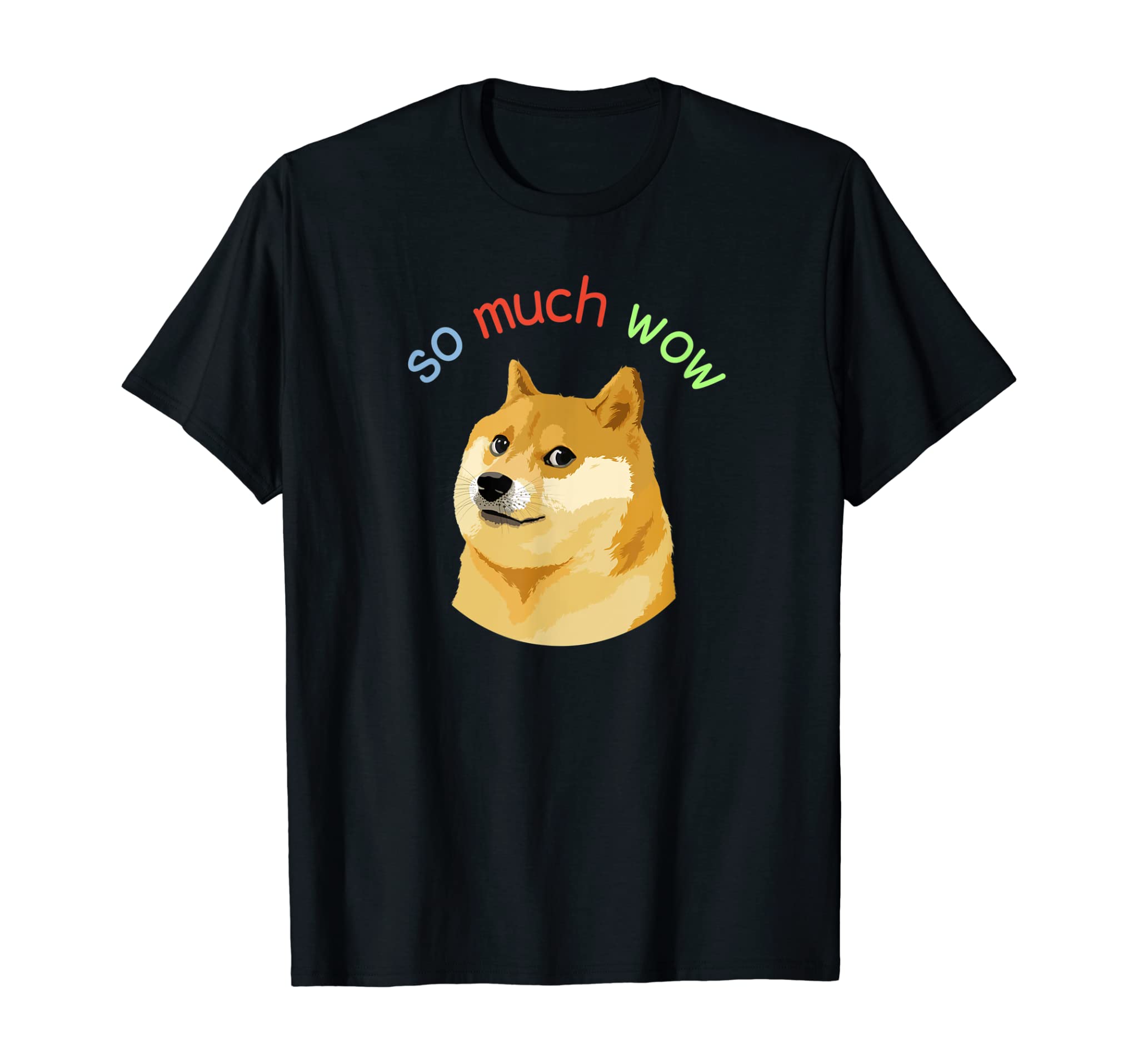 So Much Wow Doge Shirt | Dog Dogecoin | Doge Meme