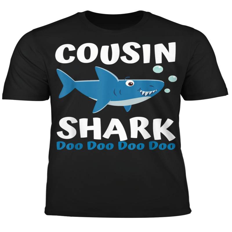 Cousin Shark Doo Doo Doo Doo Blue Shark Shirt