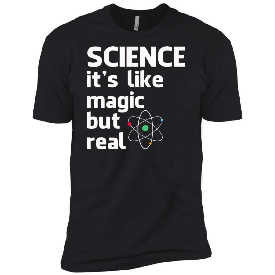 AGR Funny Science Shirt, science teacher t shirt, scientist gift, science march shirt, science tshirt, liberal tee, It’s Like Magic But Real shirt Premium