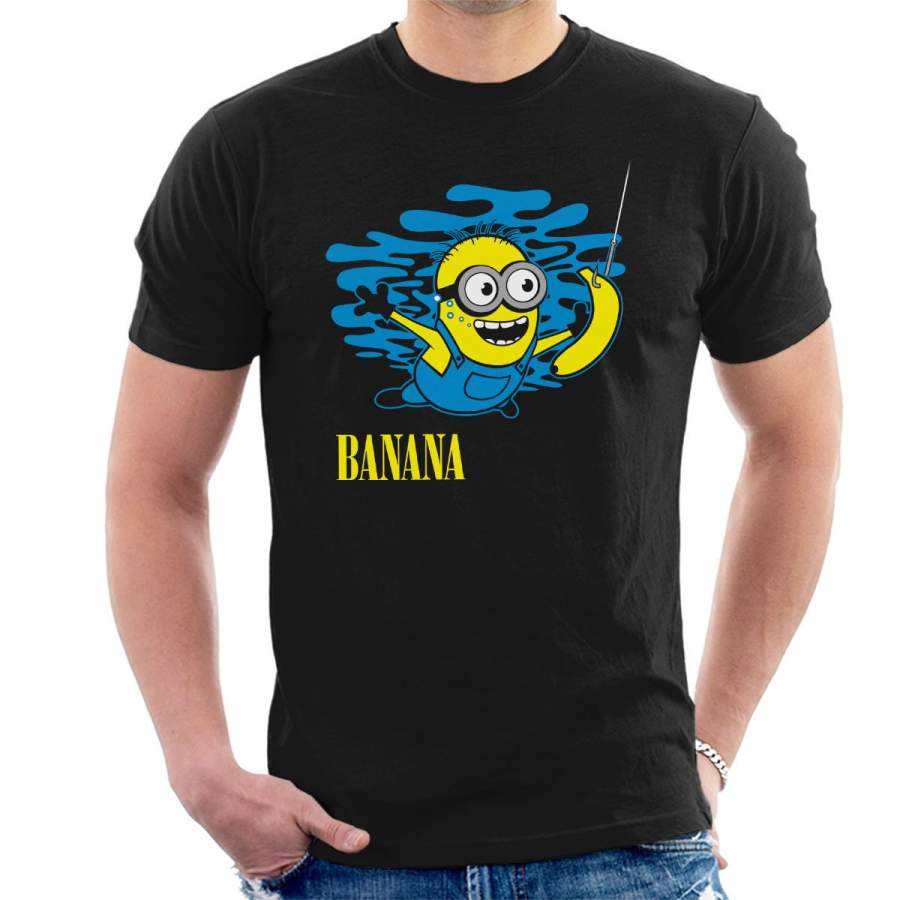 Minion Banana Nirvana Despicable Me Men’s T-Shirt