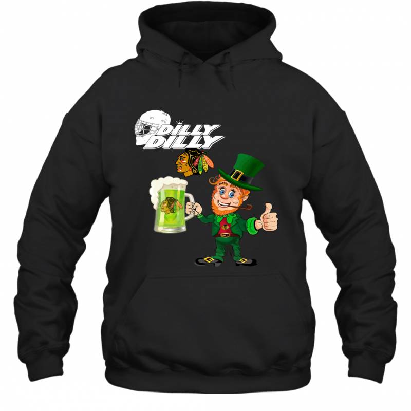 Chicago Blackhawks Dilly Dilly Saint Patrick Day Hoodie