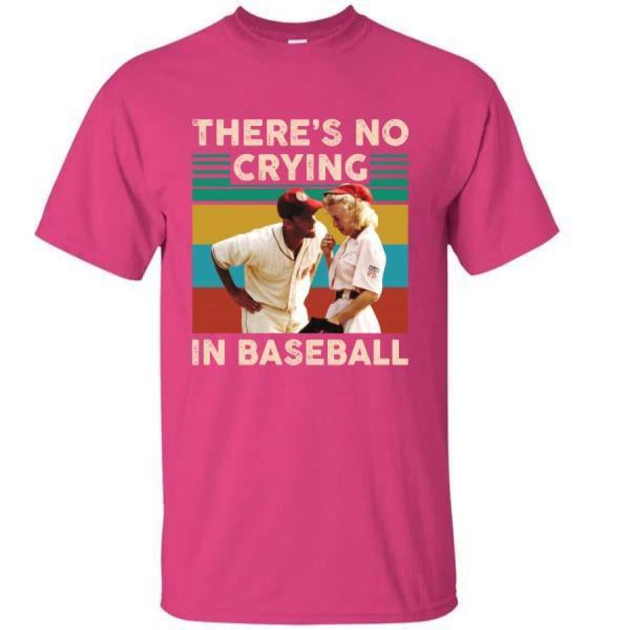 Tom Hanks There’s no crying in baseball vintage T-Shirt