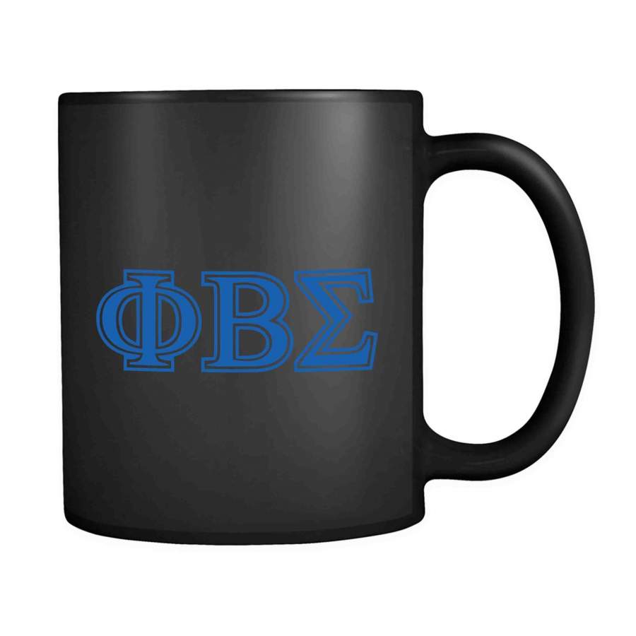 Phi Beta Sigma Greek Letters 11oz Mug