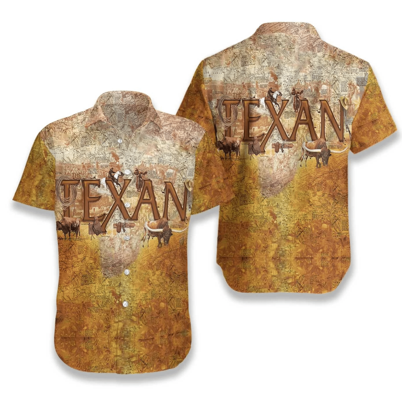 Texan Hawaii Shirt Unisex Adult Ha102758