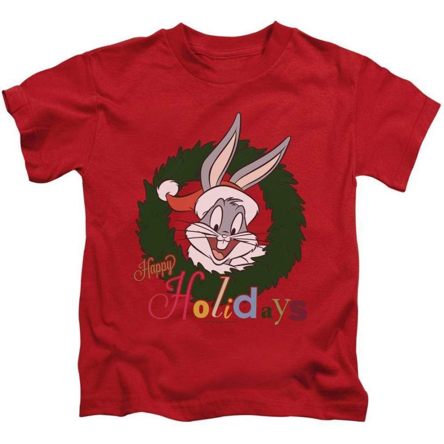 Looney Tunes Holiday Bunny Kid’s T-Shirt (Ages 4-7)