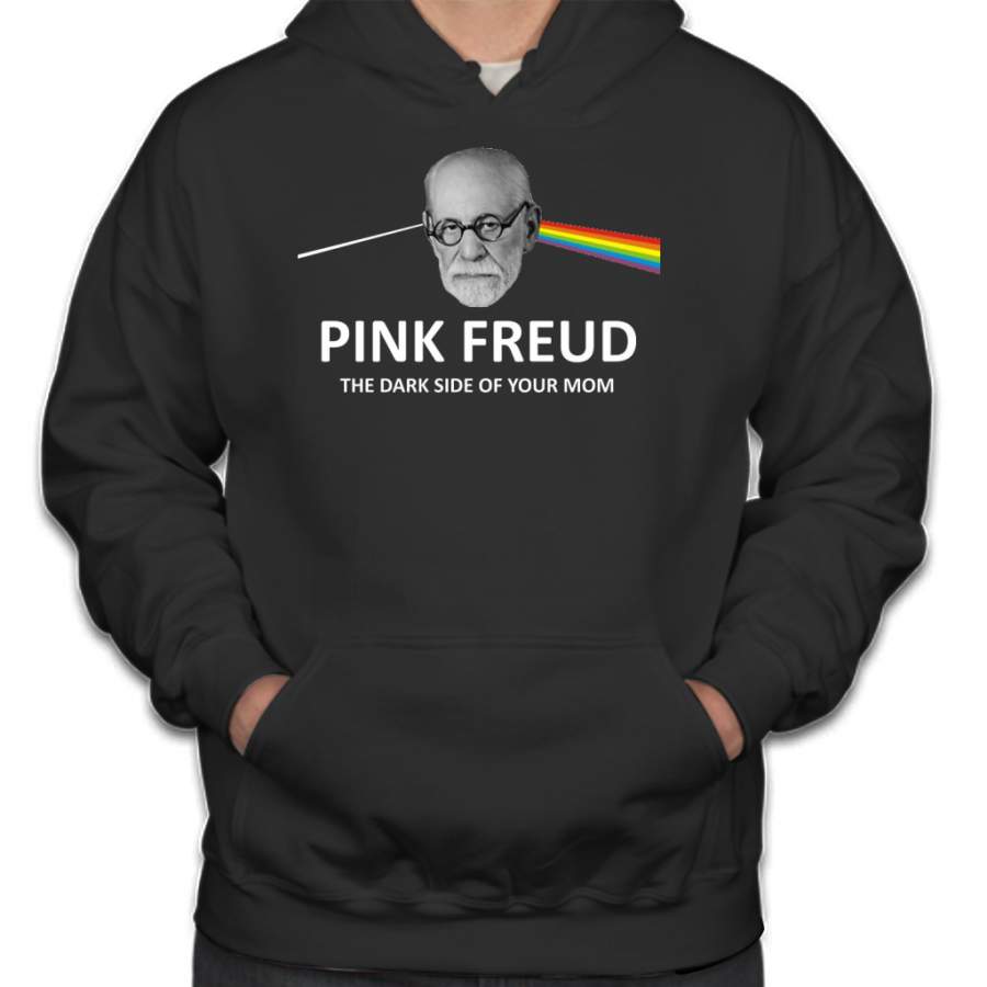 Pink Freud Dark Side Of Your Mom Hoodie