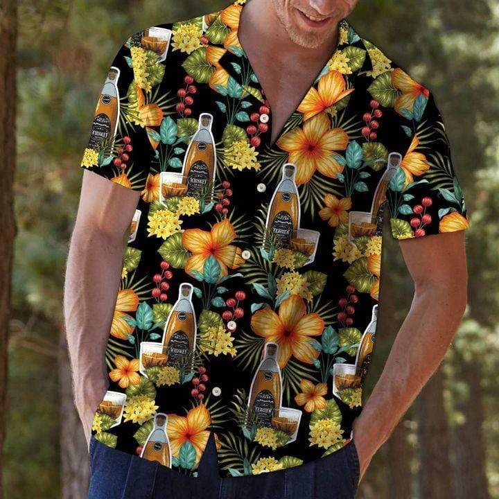 Check Out This Awesome Whisky Colorful Floral Hawaii Aloha Shirts Dh Ha62765