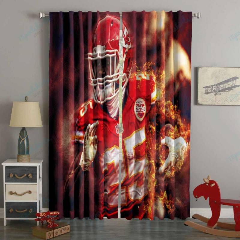 3D Printed Jamaal Charles Style Custom Living Room Curtains