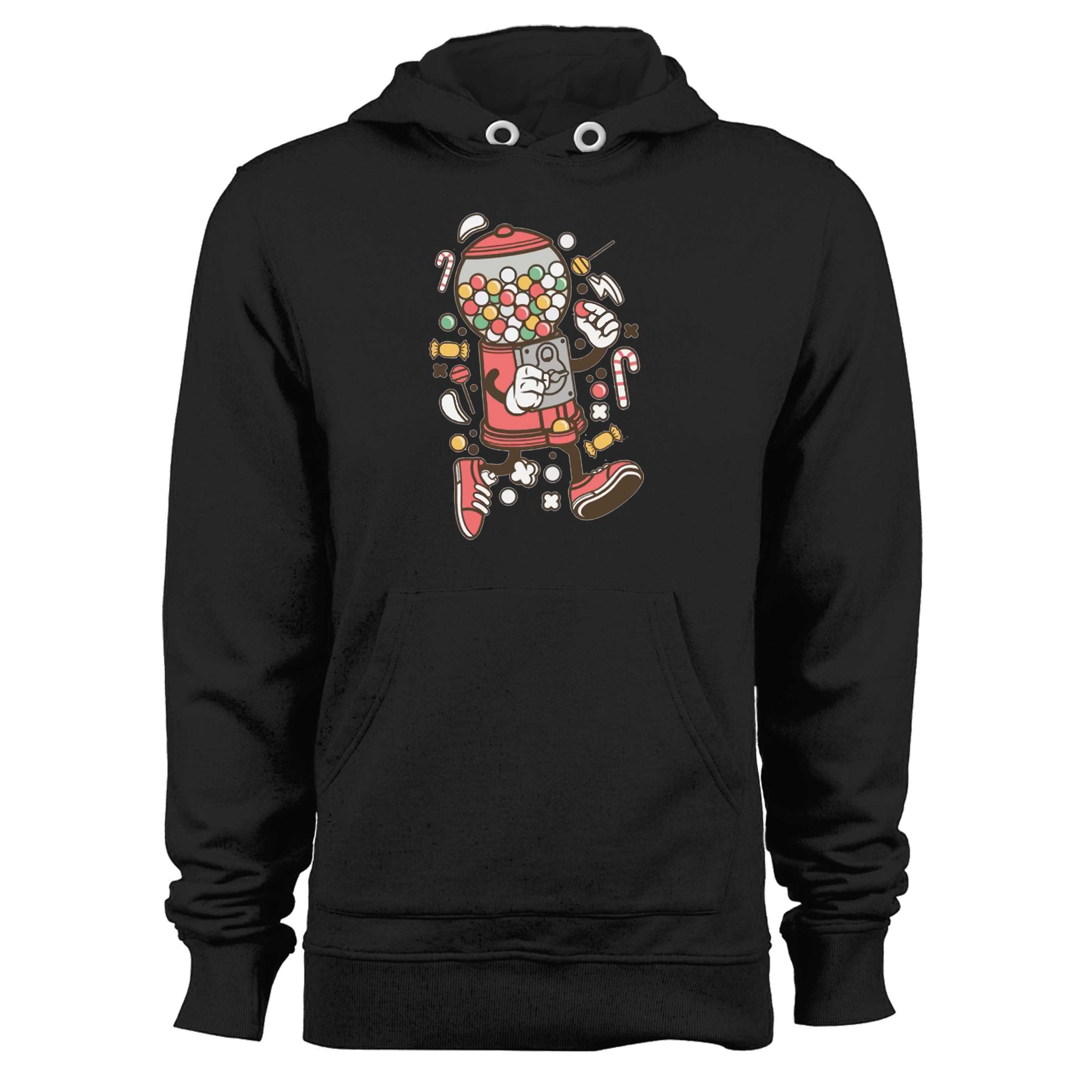 Cartoon Gumball Machine, Candy Kids Unisex Hoodie