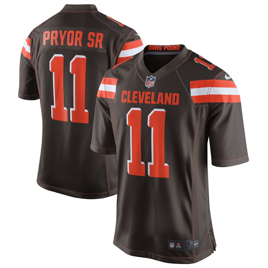 Terrelle Pryor Cleveland Browns Nike Game Jersey – Brown