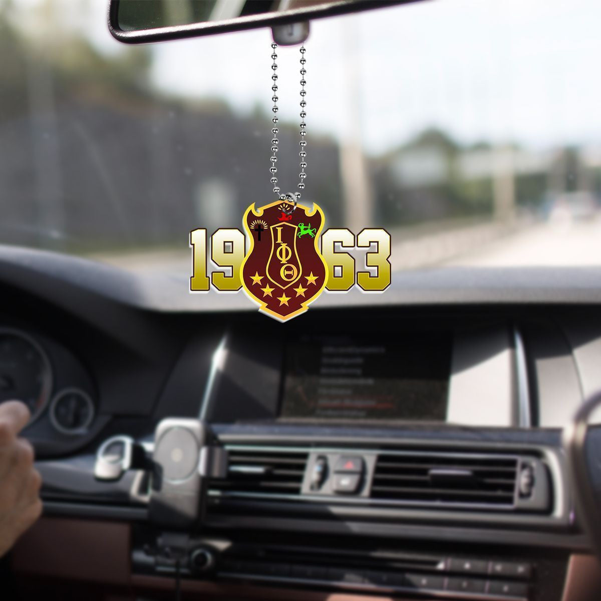 Fraternity Ornament – Iota Phi Theta 1963 Car Hanging Ornament