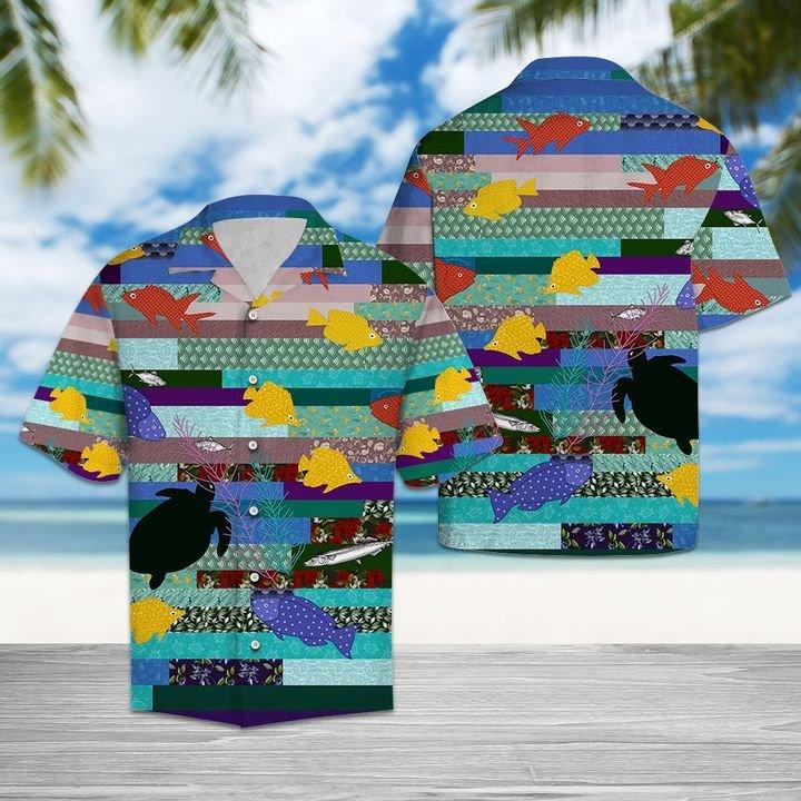 Tropical Fish Aloha Hawaii Shirts For Men Women Ha55473