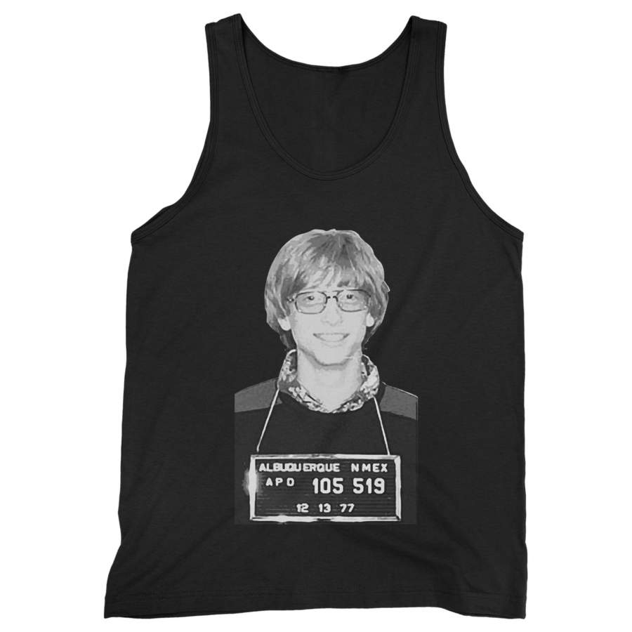 Bill Gates Mugshot Man’s Tank Top