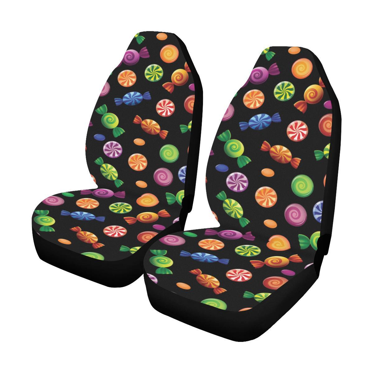 Candy Pattern Print Design 01 Universal Fit Car Seat Covers