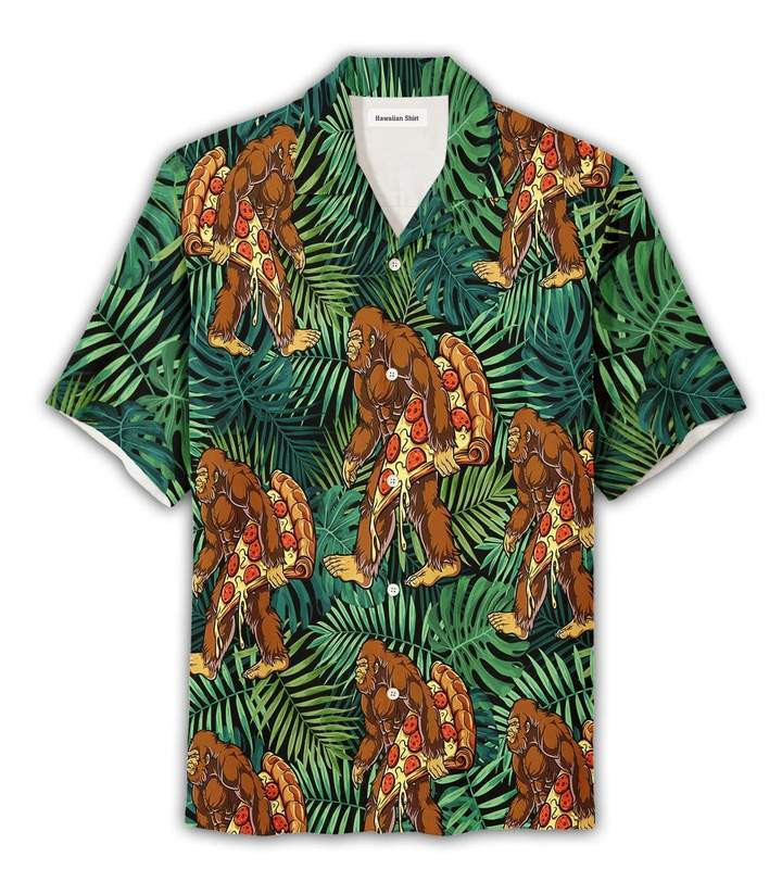 Bigfoot Like Pizza Camping Hawaii Shirt Unisex Adult Ha96068