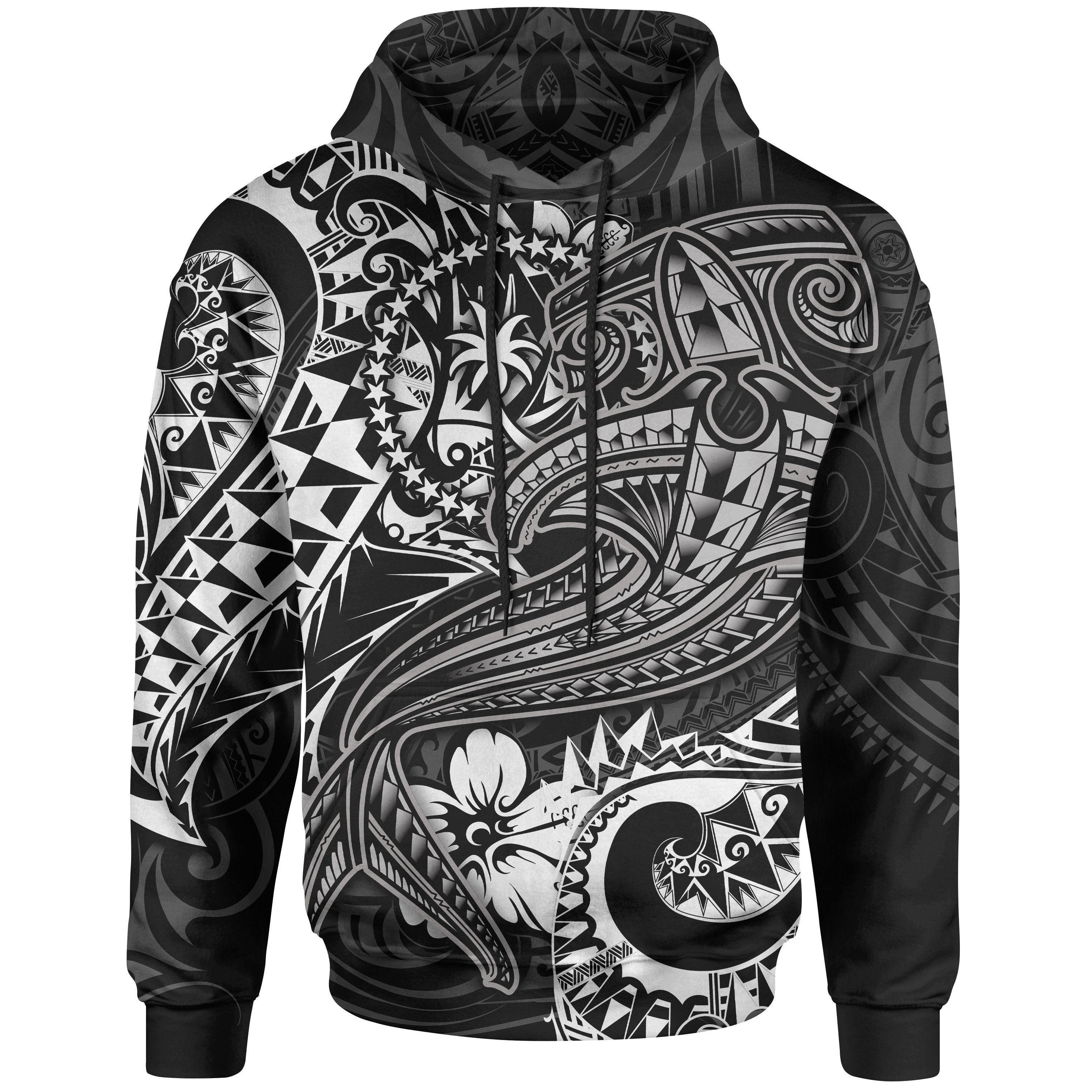 Chuuk Hoodie  – White Shark Polynesian Tattoo