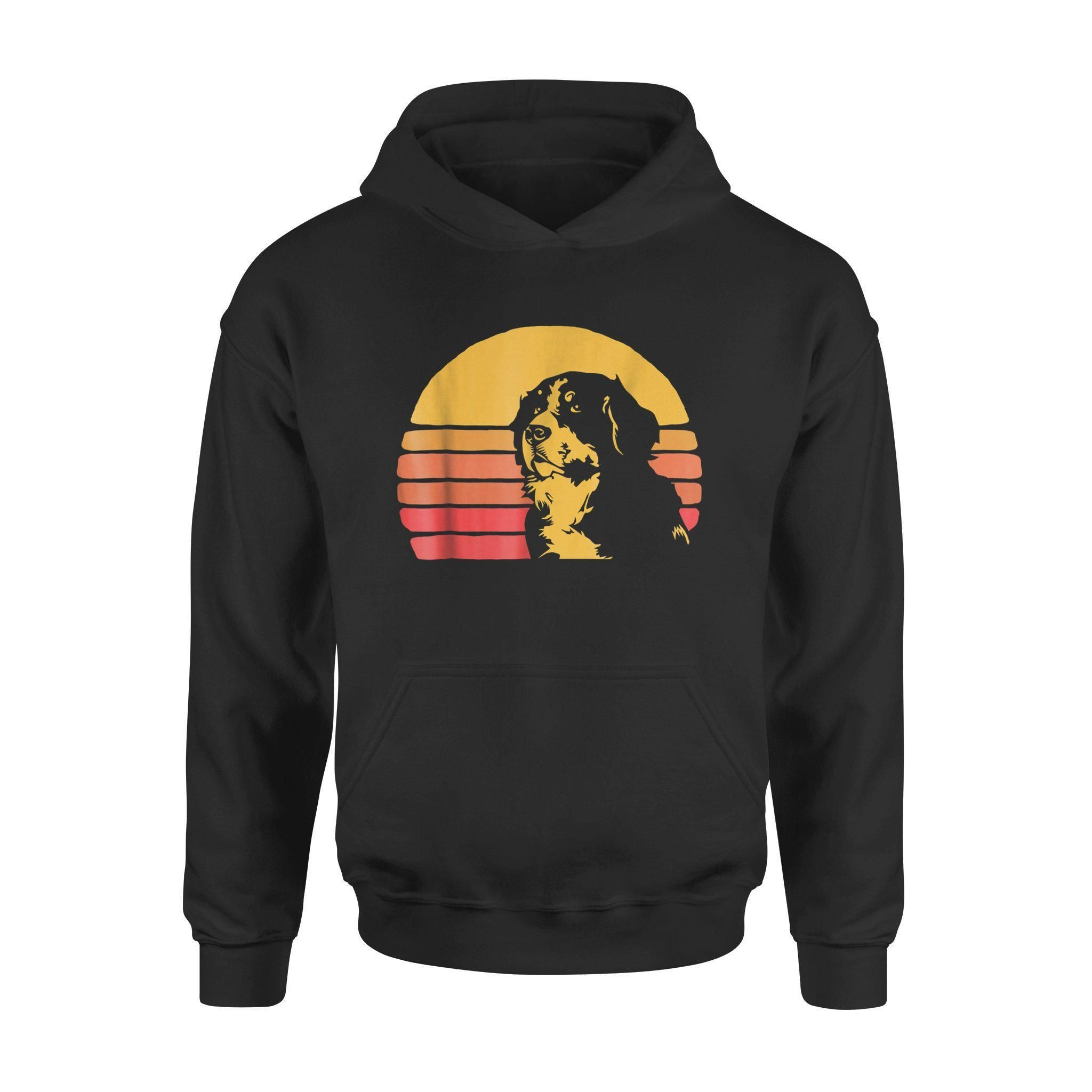 Father_S Day Black Bernese Mountain Dog Shirts – Standard Hoodie