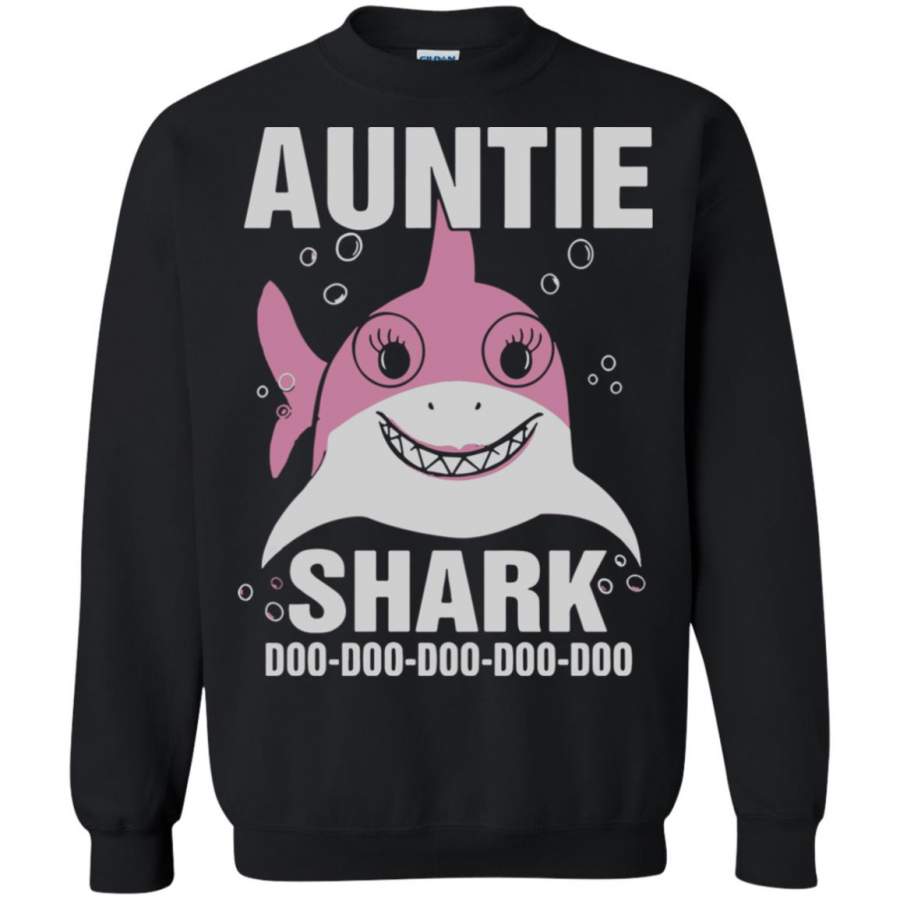 Auntie Shark doo doo doo doo doo Sweatshirt – Moano Store