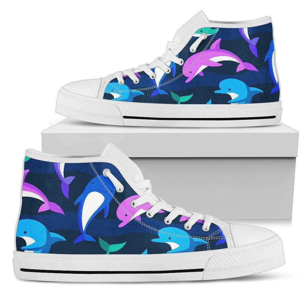 Dolphin Baby High Top Shoes