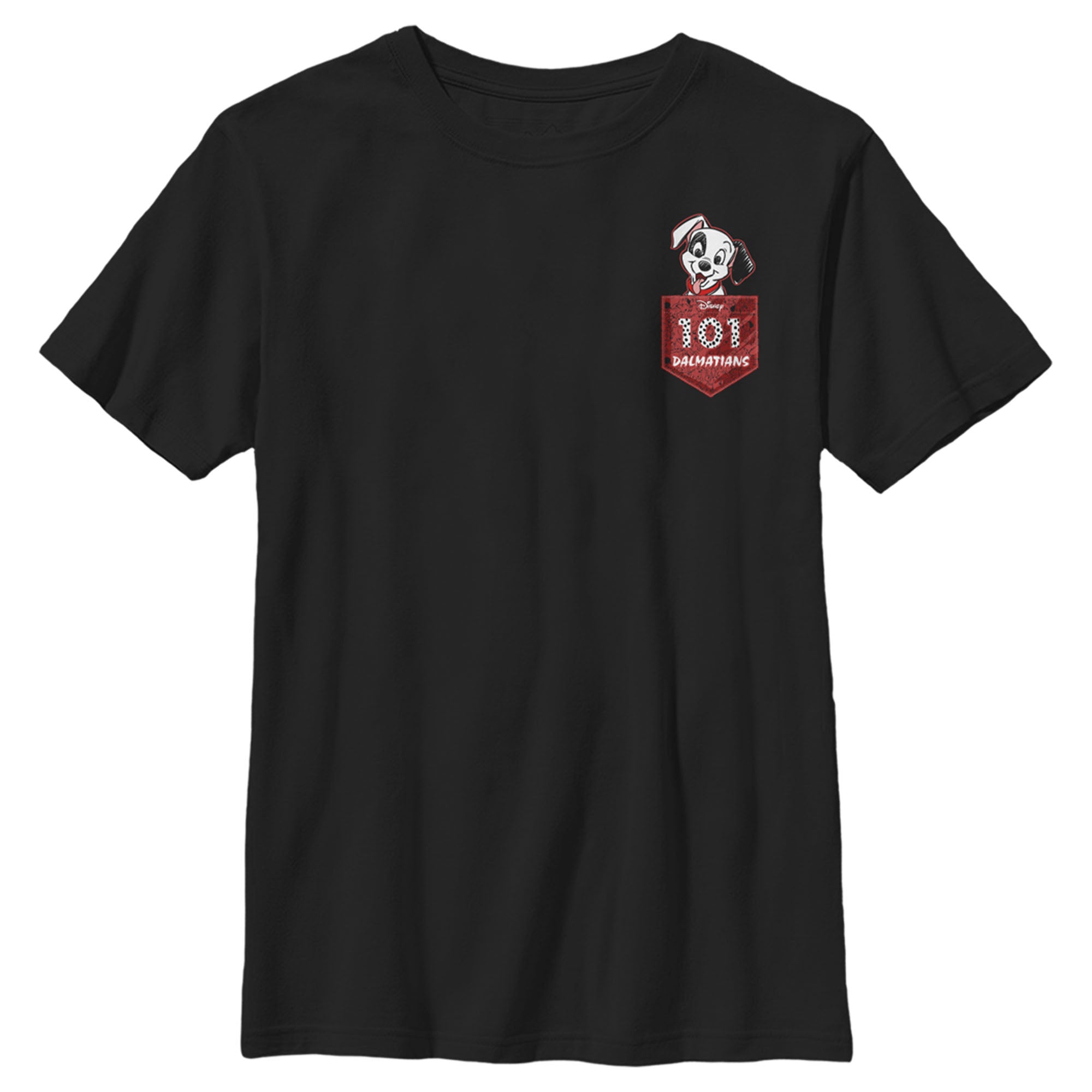 Boy’S One Hundred And One Dalmatians Patch In The Pocket T-Shirt